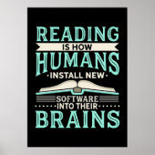 Reader Gift Reading New Brain Poster (Voorkant)