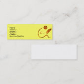 Reader Golden Profile Cards Mini Visitekaartje (Voorkant / Achterkant)