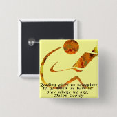 Reader Golden Quote Button (Voorkant /achterkant)