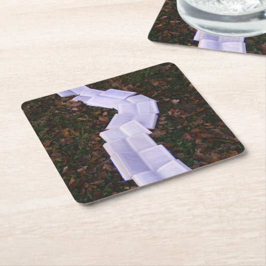 Reader voor het lezen van boekpaden kartonnen onderzetters (Schuin)