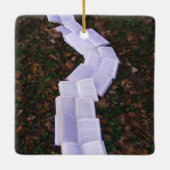 Reader voor het lezen van boekpaden keramisch ornament (Achterkant)