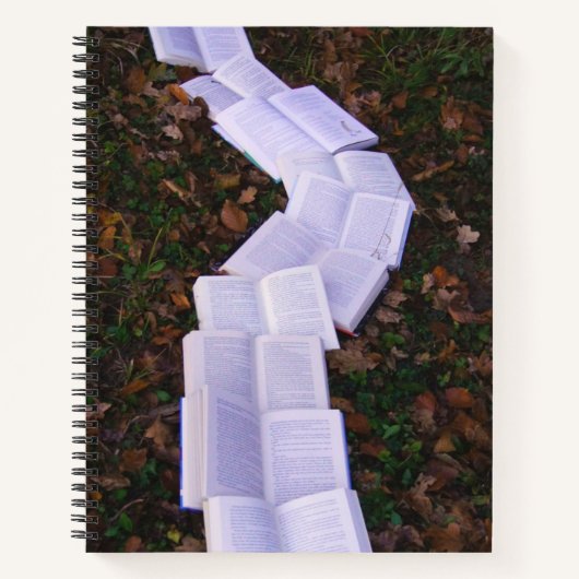 Reader voor het lezen van boekpaden notitieboek (Voorkant)