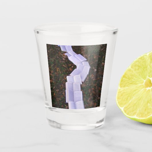 Reader voor het lezen van boekpaden shot glas (Voorkant)