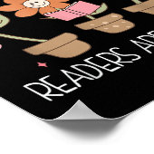 Readers Are Leaders Motivational Reading Book Quot Poster (Hoek)