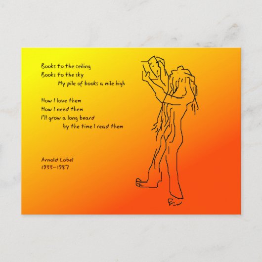 Reader's baard briefkaart (Voorkant)