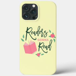 Readers Gonna Read Bookish Floral Case-Mate iPhone Case
