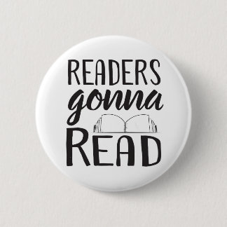 Readers Gonna Read Ronde Button 5,7 Cm