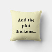 Reader's kussen, en het plot dikkers..