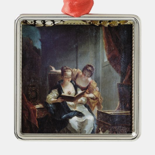 Readers Metalen Ornament (Voorkant)