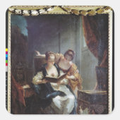 Readers Vierkante Sticker (Voorkant)