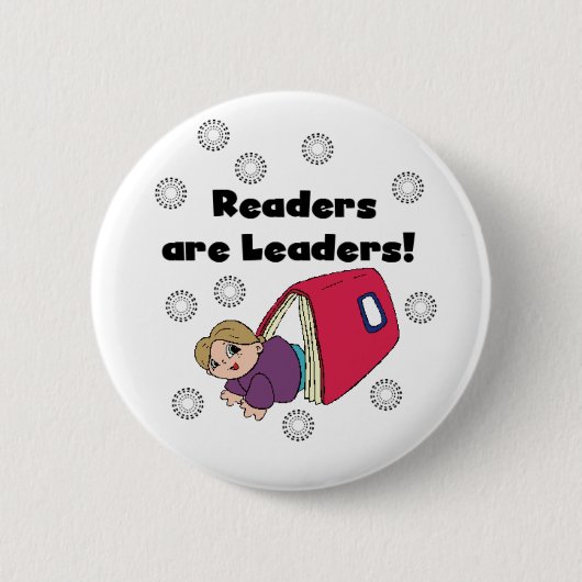 Readers zijn leiders ronde button 5,7 cm (Voorkant)