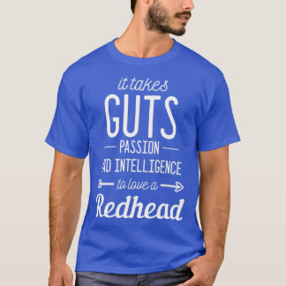 Readhead Love Redhead Person Gift T-shirt