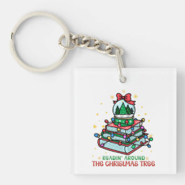 Readin’ Around the Christmas Tree Bookish Sleutelhanger