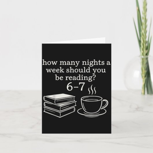 Reading 67 Meme Englieacher Funny 67 Book Lover Hu Kaart (Voorkant)