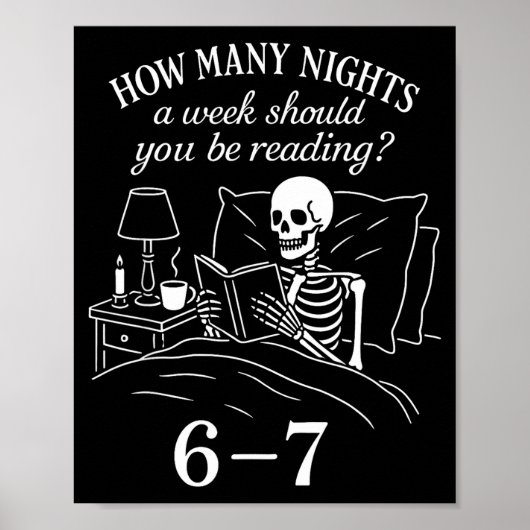 Reading 67 Meme Englieacher Funny 67 Book Lover Hu Poster (Voorkant)