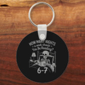 Reading 67 Meme Englieacher Funny 67 Book Lover Hu Sleutelhanger (Voorkant)