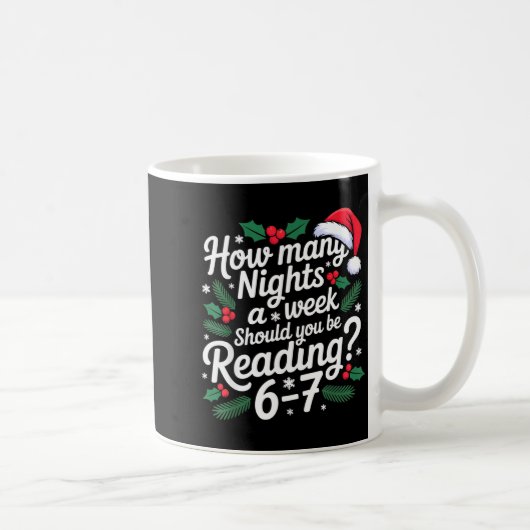 Reading 67 Meme Englieacher Funny 67 Christmas Koffiemok (Rechts)