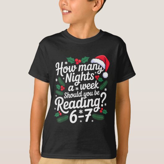 Reading 67 Meme Englieacher Funny 67 Christmas  T-shirt (Voorkant)