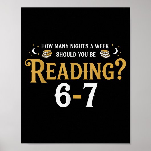 Reading 67 Meme Teacher School Librarian Englieach Poster (Voorkant)