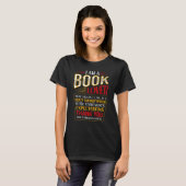 Reading adventure book readers apparel book lover t-shirt (Voorkant volledig)