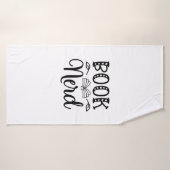 Reading Art Book Nerd Badhanddoek (Badhanddoek)
