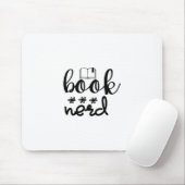Reading Art Book Nerd Muismat (Met muis)