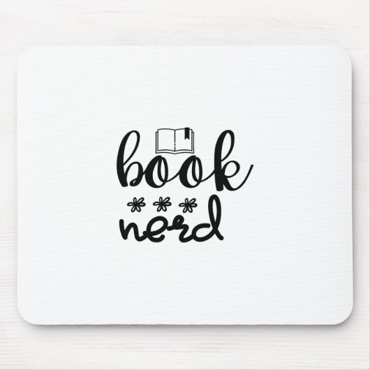 Reading Art Book Nerd Muismat (Voorkant)