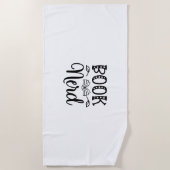 Reading Art Book Nerd Strandlaken (Voorkant)