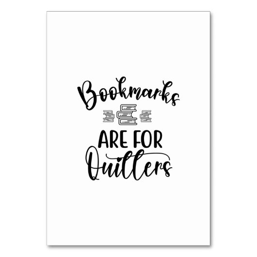 Reading Art Bookmarks Are For Quillers Kaart (Voorkant)