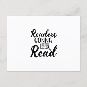 Reading Art Readers Gonna Read Briefkaart