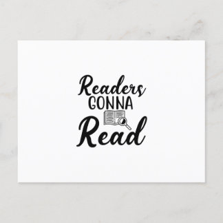 Reading Art Readers Gonna Read Briefkaart