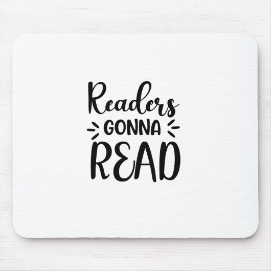 Reading Art Readers Gonna Read Muismat (Voorkant)