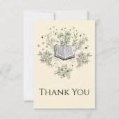 Reading Books Books Lover Bedankkaart (Voorkant)