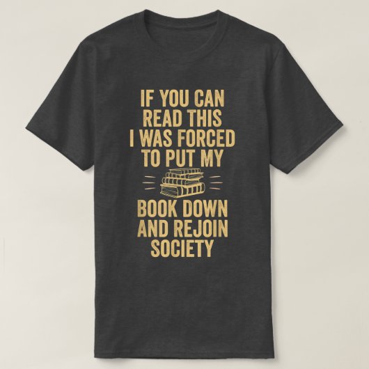 Reading books t s funny read books lover reading t-shirt (Design voorkant)