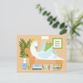 Reading Cockatoo Postcards Feestdagenkaart (Staand voorkant)