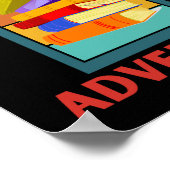 READING IS A TICKET TO ADVENTUUR POSTER (Hoek)