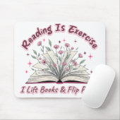 Reading Is Exercise....  Muismat (Met muis)