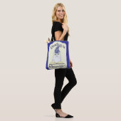 Reading is Magical Cat Fun Bookworm Slogan Tote Bag (Op model)