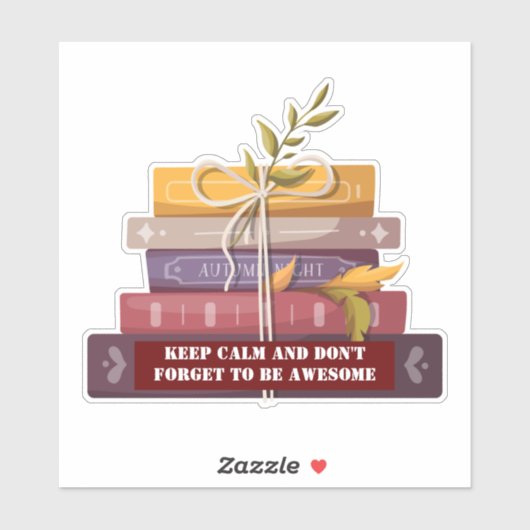 Reading is my favorite sport sticker (Vel)