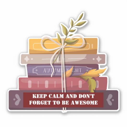 Reading is my favorite sport  sticker (Voorkant)