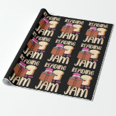 Reading Is My Jam Funny I Love to Read Books Gift Cadeaupapier (Uitgerold)
