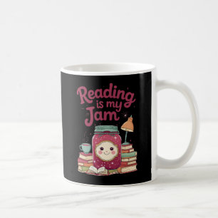 Reading Is My Jam – Schattigee Mok voor boekenlief