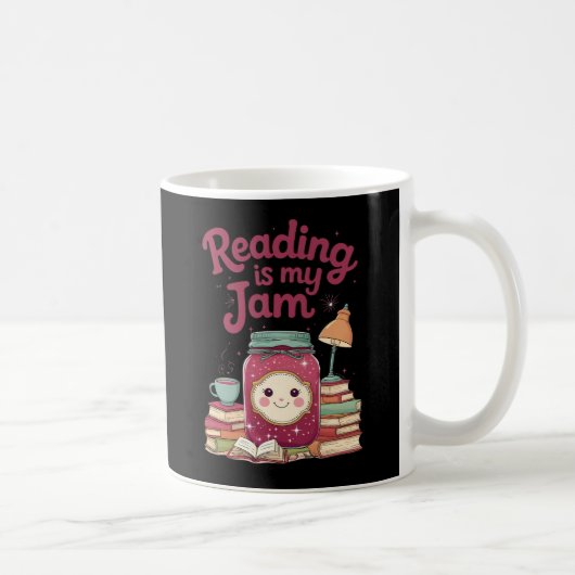 Reading Is My Jam – Schattigee Mok voor boekenlief (Rechts)