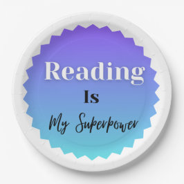 Reading Is My Superpower Papieren Bordje