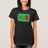 Reading Library Women Bookworm T-shirt (Voorkant)