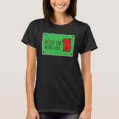Reading Library Women Bookworm T-shirt (Voorkant)