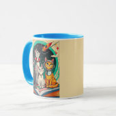 Reading Opens a Gateway to Cosmic Cat Adventures Mok (Voorkant links)