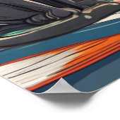 Reading Opens a Gateway to Cosmic Cat Adventures Poster (Hoek)