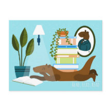 Reading Otter Postcards