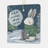 Reading Quote Ornament for Book Lovers (Links)